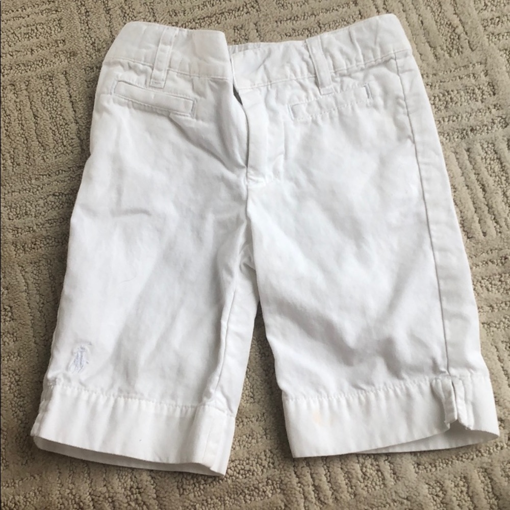 3/3T Ralph Lauren white shorts